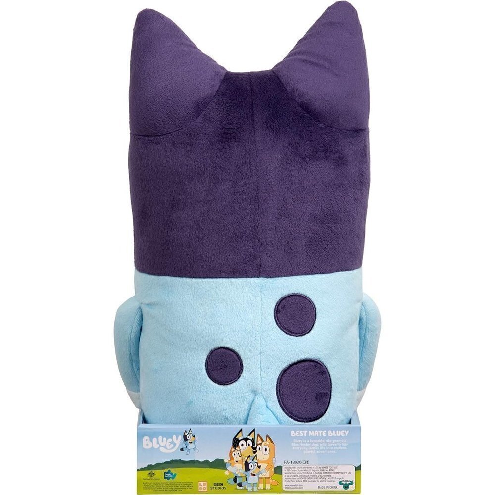 Bluey 18" Stuffed Animal - Playtime & Naptime Companion, Jumbo Size, Soft Deluxe - Picture 2 of 16